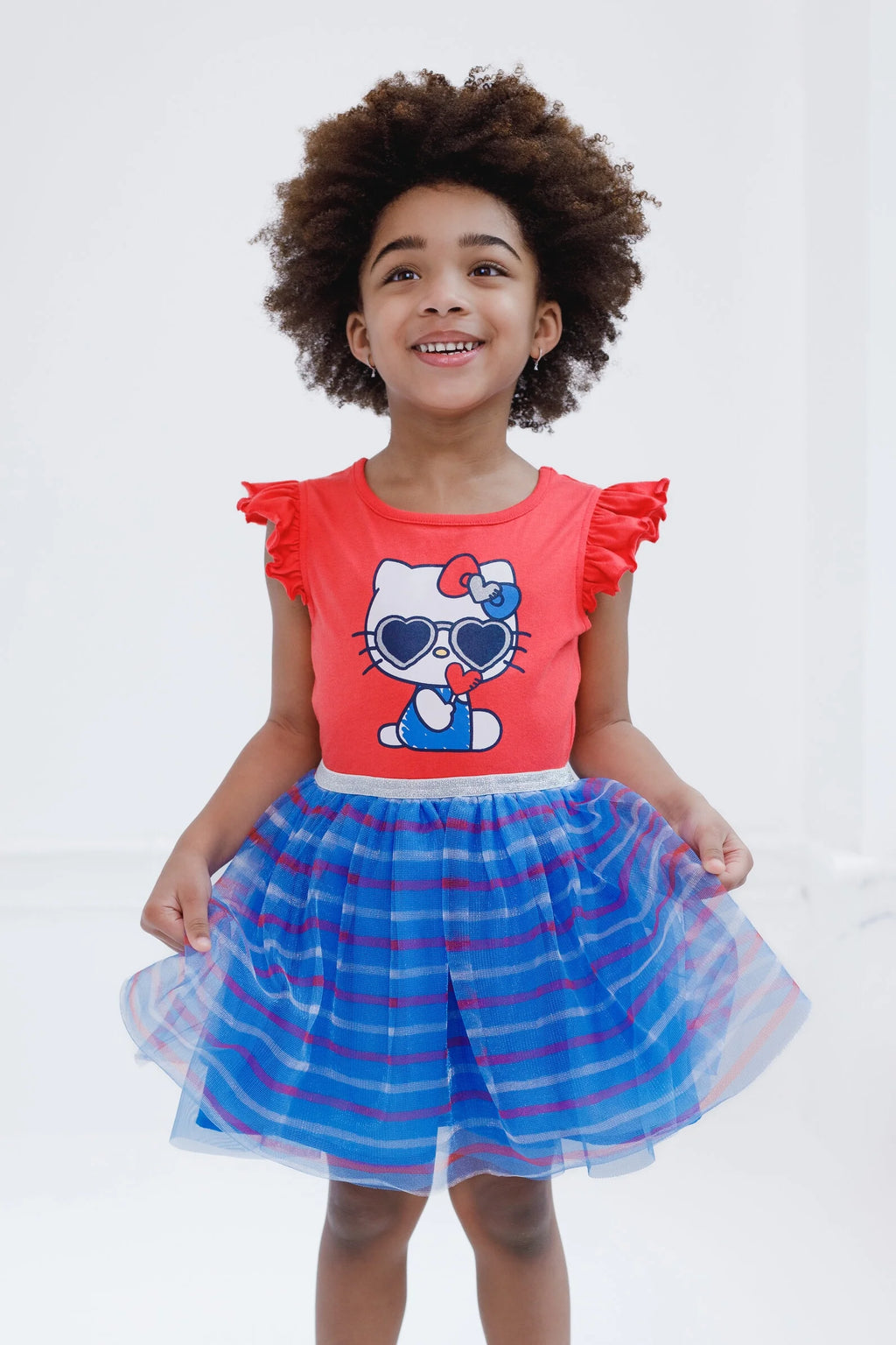 July 4Th Americana Tulle Dress Toddler to Big Kid