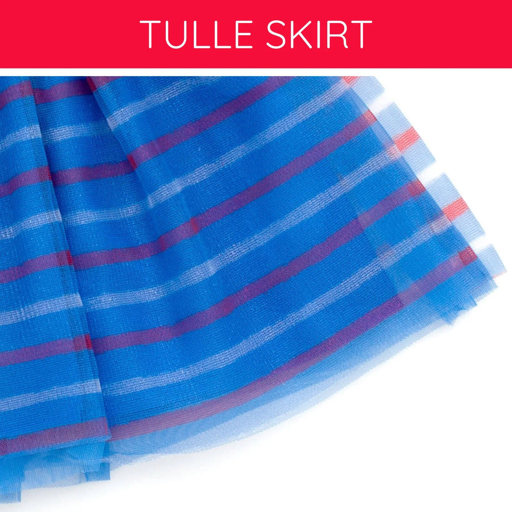 July 4Th Americana Tulle Dress Toddler to Big Kid
