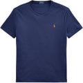 Polo Ralph Lauren Mens Crew Neck T-Shirt (M, Navysigpony)